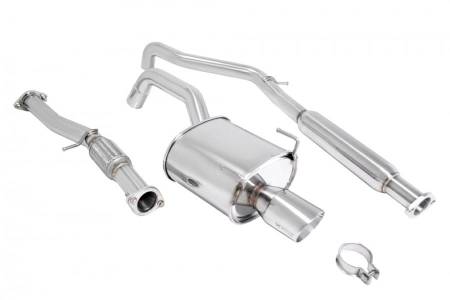 Megan Racing - Megan Racing OE-RS Cat-Back Exhaust System: Fiat 500 2012+ Stainless Roll Tip (Do not fit Abarth or Turbo model)