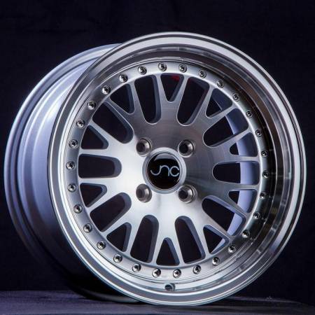 JNC Wheels - JNC Wheels Rim JNC001 Silver Machined Face 16x8 5x100/5x114.3 ET25