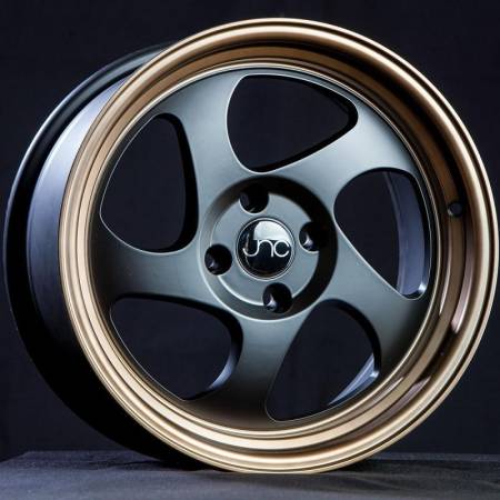 JNC Wheels - JNC Wheels Rim JNC034 Matte Black Bronze Lip 16x9 4x100 ET20