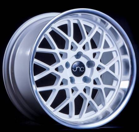 JNC Wheels - JNC Wheels Rim JNC016 White Machined Lip 18x8.5 5x114.3 ET30