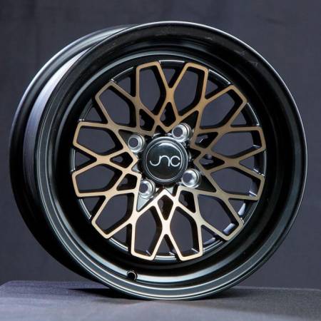 JNC Wheels - JNC Wheels Rim JNC040 Matte Black Bronze Face 15x8 4x100 ET25