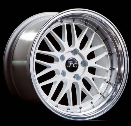 JNC Wheels - JNC Wheels Rim JNC005 White Machined Lip 19x9.5 5x114.3 ET35