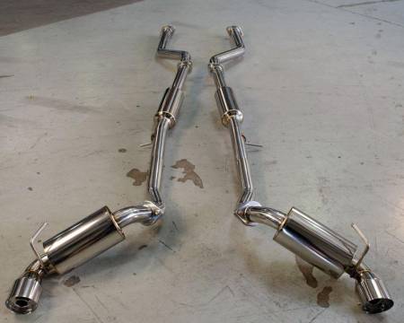 Agency Power - Agency Power Catback Exhaust Stainless Tips Nissan 370Z 09-18