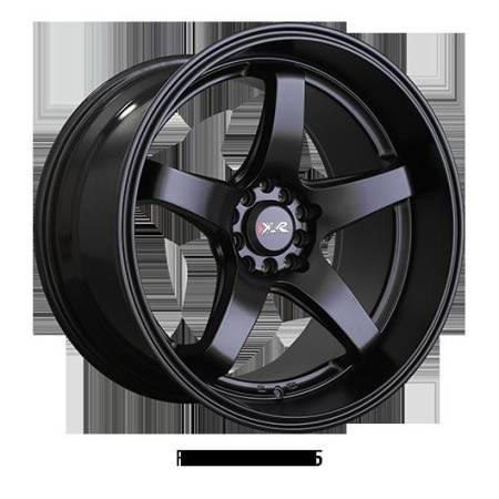 XXR Wheels - XXR Wheel Rim 555 17x8 5x100/5x114.3 ET35 73.1CB Flat Black