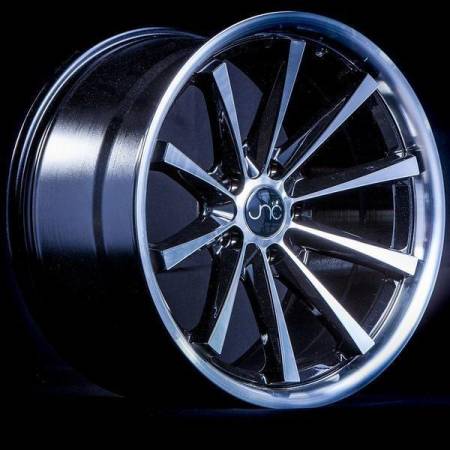 JNC Wheels - JNC Wheels Rim JNC024 Black Machine Face 18x8.5 5x112 ET35