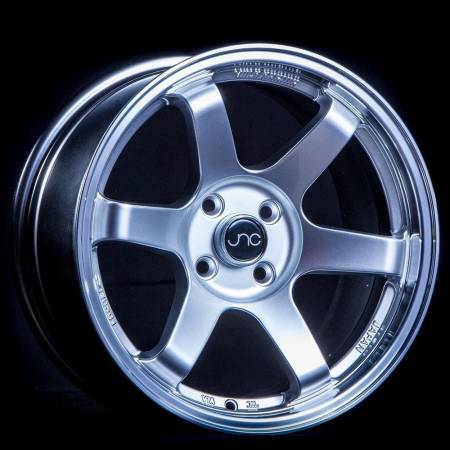 JNC Wheels - JNC Wheels Rim JNC014 Hyper Silver Machined Lip 17x8.25 4x100/4x114.3 ET32