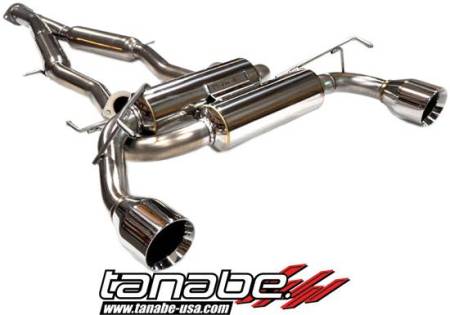 TANABE & REVEL RACING PRODUCTS - Tanabe Medalion Touring Exhaust System for 09-12 Nissan 370Z