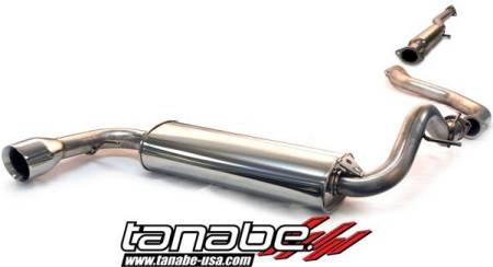 TANABE & REVEL RACING PRODUCTS - Tanabe Medalion Touring Exhaust System 88-91 Honda CRX