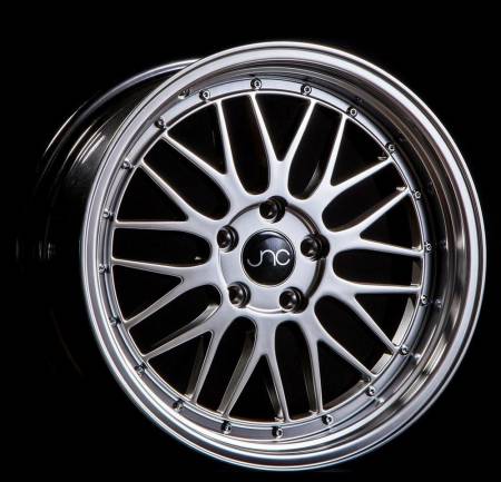 JNC Wheels - JNC Wheels Rim JNC005 Hyper Black Machine Lip 17x8.5 4x100/4x114.3 ET30