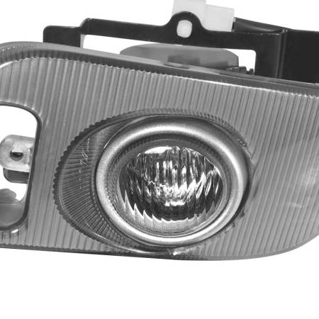 Spec'D Tuning Products - Spec-D 1992-1995 Honda Civic Coupe/Hatchback H3 Fog Lights Kit (Chrome Housing/Clear Lens)