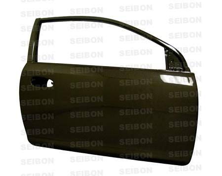 Seibon Carbon - Seibon OEM-style carbon fiber doors for 1992-1995 Honda Civic 2DR *OFF ROAD USE ONLY! (pair)