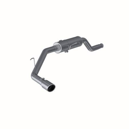 MBRP Exhaust - MBRP 00-06 Toyota Tundra All 4.7L Models Resonator Back Single Side Exit Aluminized Exhaust System