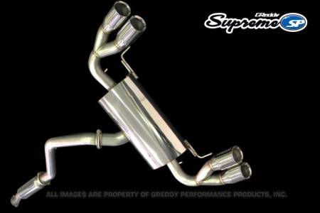 GReddy - GReddy 09-14 Subaru STI Hatchback Supreme SP Exhaust
