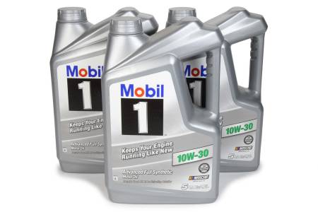 Mobil 1 - Mobil 1 Motor Oil - 10W30 - Synthetic - 5 qt - Set of 3