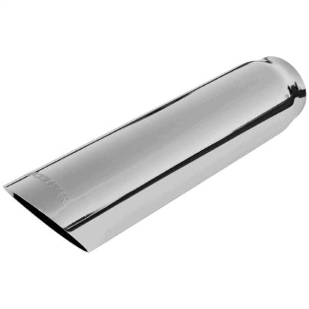 Flowmaster - Flowmaster Exhaust Tip - 3.00 In. Cut Angle Polished Ss Fits 2.50 In. Tubing (Weld On)