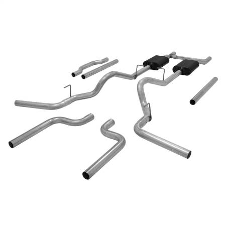 Flowmaster - Flowmaster 73-87 GM C10/C20 Pickup 2WD American Thunder X Member-Back Exhaust System