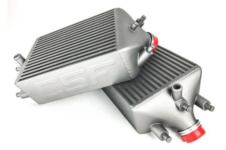 CSF Radiators - CSF Porsche 911 Turbo (991)/Turbo S (991.1/991.2) Twin Intercooler Set