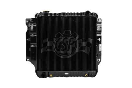 CSF Radiators - CSF 87-02 Jeep Wrangler 2.5L OEM Plastic Radiator