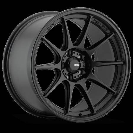 Konig Wheels - Konig Wheels Rim Dekagram 16X8 4X100 ET35 Semi-Matte Black