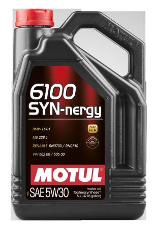 Motul - Motul 6100 SYN-NERGY 5W30 - 5L - Technosynthese Oil - Case of 4