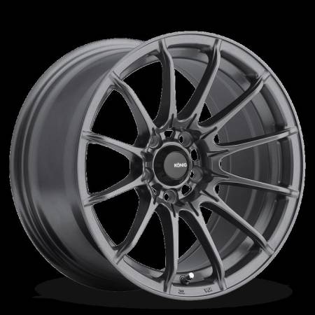 Konig Wheels - Konig Wheels Rim Dial In 15X8 4X100 ET25 Matte Grey