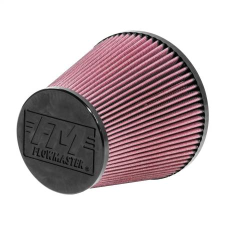 Flowmaster - Flowmaster Universal 6in ID / 7.5in Length Cone Style Air Filter - Red