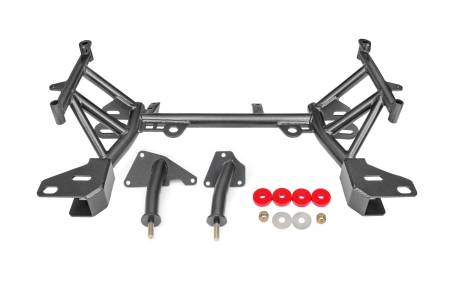 BMR Suspension - BMR 93-02 4th Gen F-Body K-Member LT1 Motor Mounts Pinto Rack Mounts Black Hammertone