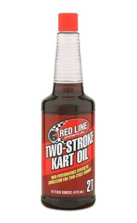 Red Line Synthetic Oil - Red Line Oil Two Stroke Oil Kart Synthetic 16oz - Case of 12