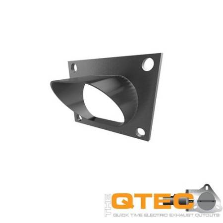 QTP (Quick Time Performance) - QTP Bolt-On QTEC Low Profile Oval Turn Down