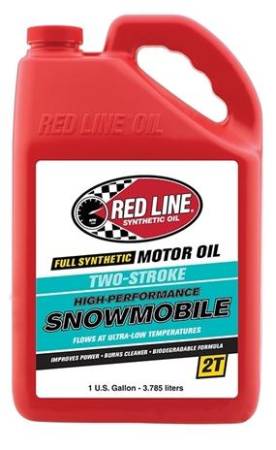 Red Line Synthetic Oil - Red Line Oil Snowmobile Oil Two Stroke Synthetic 1 Gallon