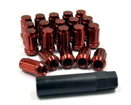 Agency Power - Agency Power 12x1.50 Closed End Wheel Lug Nuts Red