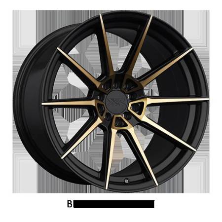 XXR Wheels - XXR Wheels Rim 567 18x9.5 5x100/5x114.3 ET38 73.1CB Bronze & Black