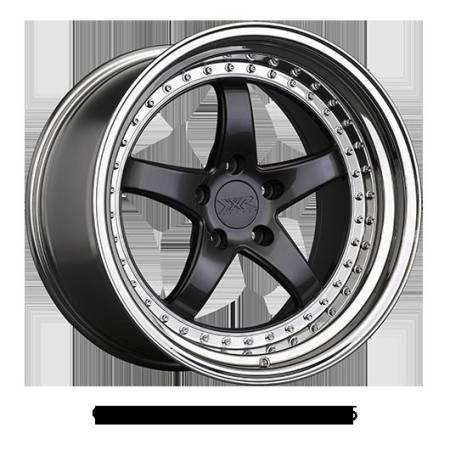 XXR Wheels - XXR Wheels Rim 565 18x9.5 5x114.3 ET20 73.1CB Graphite / Platinum Lip