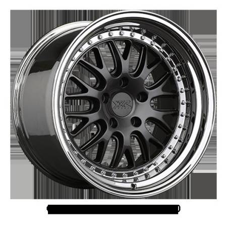 XXR Wheels - XXR Wheels Rim 570 18x9.5 5x120 ET35 73.1CB Graphite / Platinum Lip