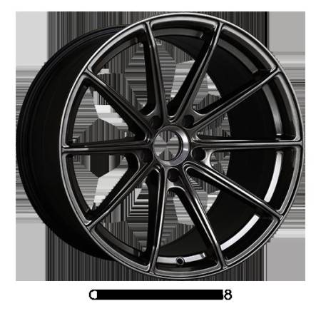 XXR Wheels - XXR Wheels Rim 568 18x8.5 5x114.3 ET20 73.1CB Chromium Black