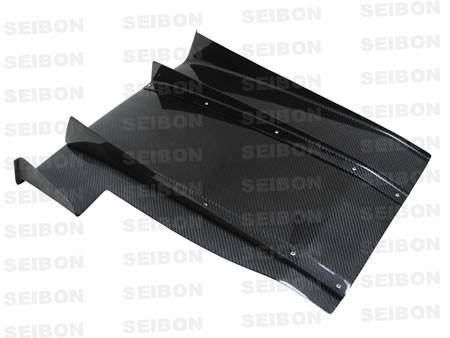 Seibon Carbon - Seibon Carbon fiber rear diffuser for 2006-2007 Subaru Impreza/WRX/Sti