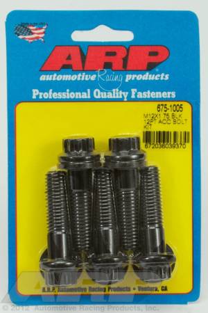 ARP - ARP M12 X 1.75 X 45 12pt black oxide bolts 675-1005