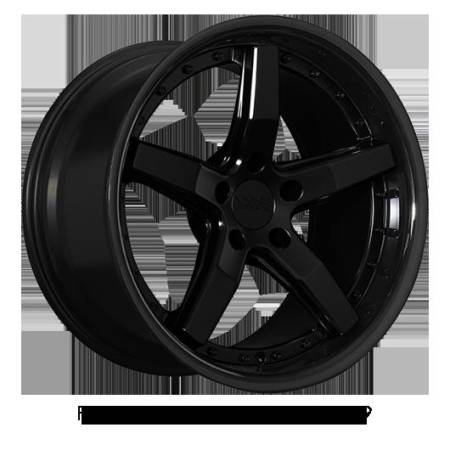 XXR Wheels - XXR Wheels Rim 569 20x9 5x120 ET35 73.1CB Flat Black / Gloss Black Lip