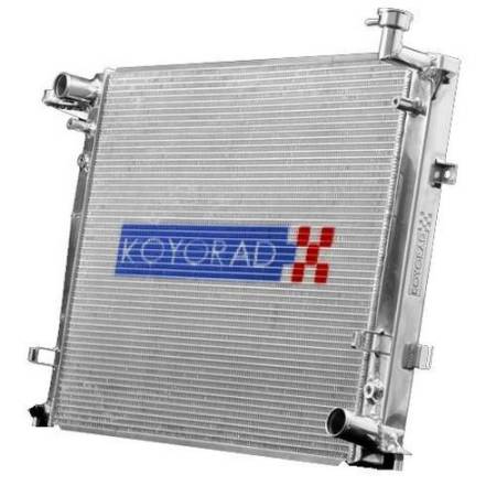 Koyorad Cooling Systems - Koyo V Series Aluminum Radiator 88-91 Honda Civic 1.5L I4 (MT)