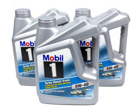 Mobil 1 - Mobil 1 5w40 Turbo Diesel Oil Case 3x1 Gallon