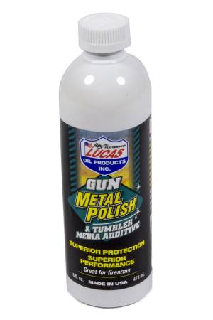 Lucas Oil - Lucas Metal Polish - Gun Metal Polish - 16.00 oz Bottle - Each