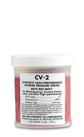 Red Line Synthetic Oil - Red Line Oil CV-2 Grease 14oz Jar