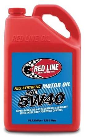 Red Line Synthetic Oil - Red Line Oil 5W40 Synthetic Motor Oil 1 Gallon