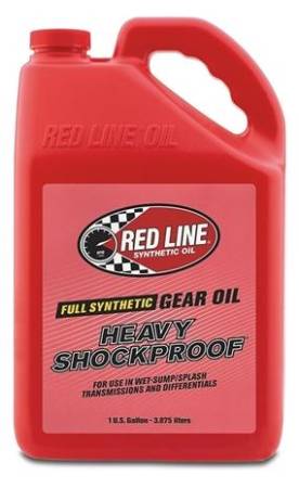 Red Line Synthetic Oil - Red Line Oil Gear Oil Synthetic Heavy Shockproof 1 Gallon