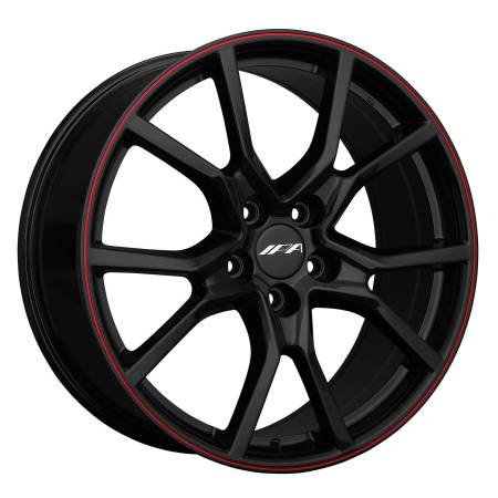 XXR Wheels - IPA Wheels Rim 1FK 20x8.5 5x114.3 ET55 73.1CB Black / Red Pinstripe