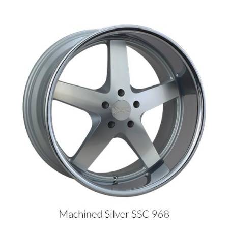 XXR Wheels - XXR Wheel Rim 968 17X9 5x114.3 ET35 73.1CB Machined / SSC