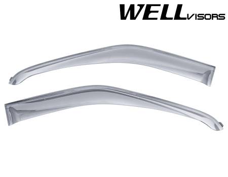 WellVisors - WellVisors Side Window Deflectors Ford F-150 Regular cab, Super Cab 15-20 Off-Road Series (front only)