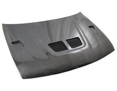 VIS Racing - VIS Racing Carbon Fiber Hood EVO Style for Nissan Sentra 2DR 95-99