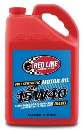 Red Line Synthetic Oil - Red Line Oil 15W40 Synthetic Motor Oil 1 Gallon