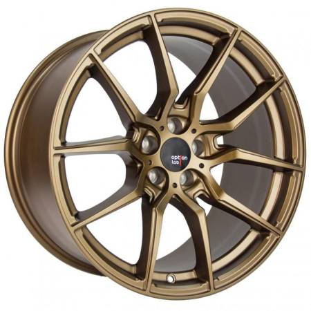 Option Lab Wheels - Option Lab Wheels Rim R716 18x8.5 ET40 5x108 73.1CB Formula Bronze